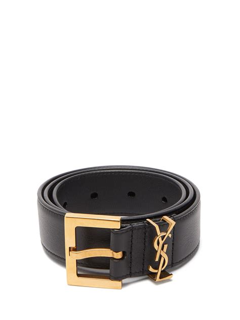 ysl leather logo belt|ysl belts for women.